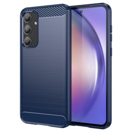 Coverup Armor Brushed TPU Back Cover - Samsung Galaxy A55 Hoesje - Blauw