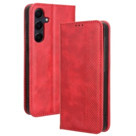 Coverup Vintage Style Book Case - Samsung Galaxy A55 Hoesje - Rood