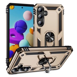 Coverup Ring Kickstand Back Cover - Samsung Galaxy A55 Hoesje - Goud