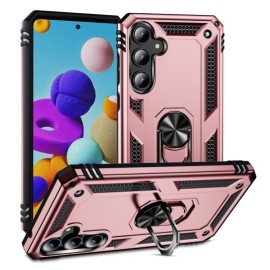 Coverup Ring Kickstand Back Cover - Samsung Galaxy A55 Hoesje - Rose Gold