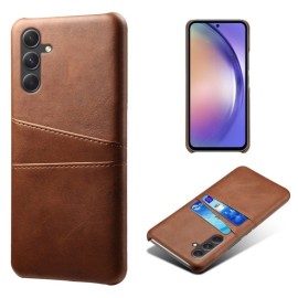 Coverup Dual Card Back Cover - Samsung Galaxy A55 Hoesje - Bruin