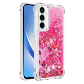 Coverup Liquid Glitter Back Cover - Samsung Galaxy A55 Hoesje - Roze