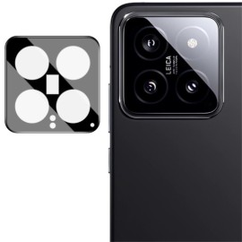 9H Tempered Glass - Xiaomi 14 Camera Lens Protector - Zwart