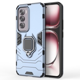 Coverup Ring Kickstand Back Cover - OPPO Reno12 Hoesje - Blauw