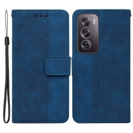 Coverup Geometric Book Case - OPPO Reno12 Pro Hoesje - Blauw