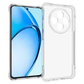 Coverup TPU Back Cover met AirBag Corners - OPPO Reno12 F 5G Hoesje - Transparant