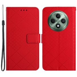 Coverup Rhombus Book Case - OPPO Reno12 F 5G Hoesje - Rood