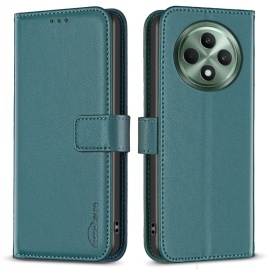 BINFEN Book Case - OPPO Reno12 F 5G Hoesje - Groen