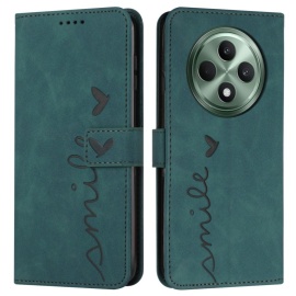 Coverup Smile Book Case - OPPO Reno12 F 5G Hoesje - Groen