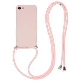 Coverup Colour TPU Back Cover met Koord - iPhone SE (2022 / 2020), iPhone 8 / 7 Hoesje - Soft Amber