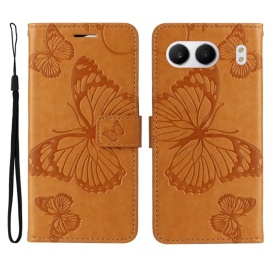 Coverup Vlinders Book Case - OnePlus Nord 4 Hoesje - Oranje