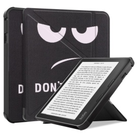 e-Reader Hoesje Origami Book Case met Wake/Sleep-functie - Kobo Sage Hoesje - Don't Touch