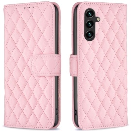Coverup Rhombus Book Case - Samsung Galaxy A16 Hoesje - Roze
