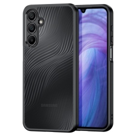 Dux Ducis Aimo Series - Transparant TPU Back Cover - Samsung Galaxy A16 Hoesje - Zwart
