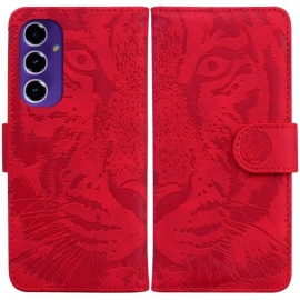 Coverup Tiger Book Case - Samsung Galaxy A16 Hoesje - Rood