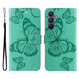 Coverup Vlinders Book Case - Samsung Galaxy A16 Hoesje - Mintgroen