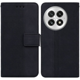 Coverup Geometric Book Case - OnePlus 13 Hoesje - Zwart