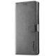 LC.IMEEKE Luxe Book Case - Samsung Galaxy S25 Ultra Hoesje - Grijs
