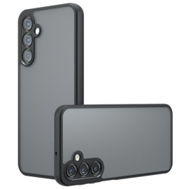 Coverup Mat Transparante Back Cover met Camera Cover - Samsung Galaxy A56 Hoesje - Transparant