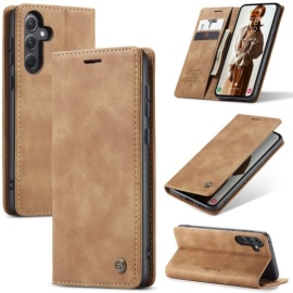 CaseMe 013 Book Case - Samsung Galaxy A36 Hoesje - Bruin