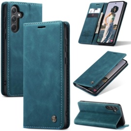 CaseMe 013 Book Case - Samsung Galaxy A36 Hoesje - Blauw