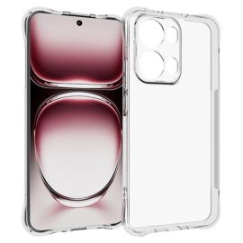 Coverup TPU Back Cover met AirBag Corners - OPPO Reno13 Pro 5G Hoesje - Transparant