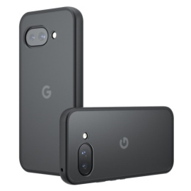 Coverup Mat Transparante Back Cover - Google Pixel 9a Hoesje - Zwart