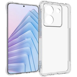 Coverup TPU Back Cover met AirBag Corners - Xiaomi Poco M7 Pro 5G Hoesje - Transparant
