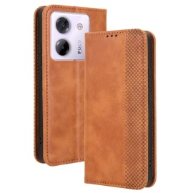 Coverup Vintage Style Book Case - Xiaomi Poco M7 Pro 5G Hoesje - Bruin