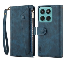 Coverup Book Case met Portemonnee - Motorola Edge 60 / 60 Fusion Hoesje - Blauw