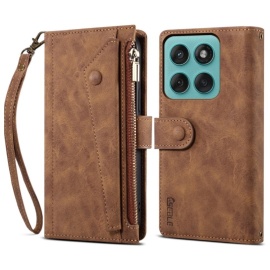Coverup Book Case met Portemonnee - Motorola Edge 60 / 60 Fusion Hoesje - Bruin