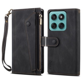 Coverup Book Case met Portemonnee - Motorola Edge 60 / 60 Fusion Hoesje - Zwart