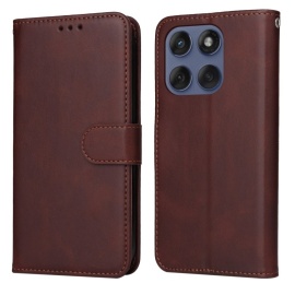 Coverup Book Case - Motorola Edge 60 / 60 Fusion / 60 Pro Hoesje - Bruin