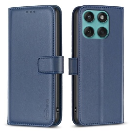 BINFEN Book Case - Motorola Edge 60 / 60 Fusion Hoesje - Blauw