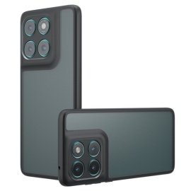 Coverup Mat Transparante Back Cover met Camera Cover - Motorola Edge 60 / 60 Fusion Hoesje - Transparant