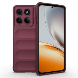 Coverup Hands-On Rugged Back Cover - Motorola Edge 60 Pro Hoesje - Bordeaux