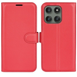 Coverup Book Case - Motorola Edge 60 Pro Hoesje - Rood