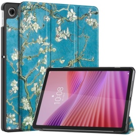 Coverup Tri-Fold Book Case met Wake/Sleep - Lenovo Tab 10.1 TB311FU Hoesje - Bloesem
