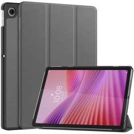 Coverup Tri-Fold Book Case met Wake/Sleep - Lenovo Tab 10.1 TB311FU Hoesje - Grijs
