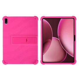 Coverup Siliconen Back Cover met Kickstand - OnePlus Pad 3 Hoesje - Roze