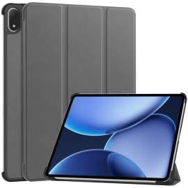 Coverup Tri-Fold Book Case met Wake/Sleep - OnePlus Pad 3 Hoesje - Grijs