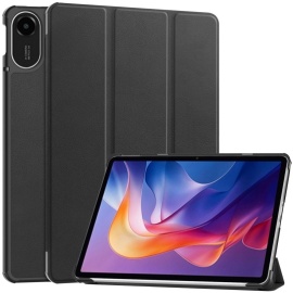 Coverup Tri-Fold Book Case met Wake/Sleep - Xiaomi Redmi Pad 2 Hoesje - Zwart