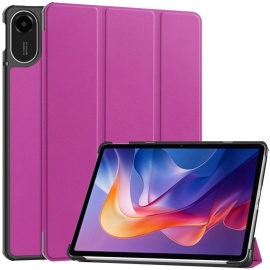 Coverup Tri-Fold Book Case met Wake/Sleep - Xiaomi Redmi Pad 2 Hoesje - Paars