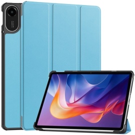 Coverup Tri-Fold Book Case met Wake/Sleep - Xiaomi Redmi Pad 2 Hoesje - Lichtblauw