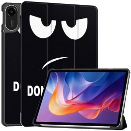 Coverup Tri-Fold Book Case met Wake/Sleep - Xiaomi Redmi Pad 2 Hoesje - Don't Touch