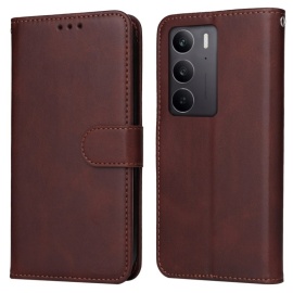 Coverup Book Case - OPPO A5 5G Hoesje - Bruin