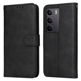 Coverup Book Case - OPPO A5 5G Hoesje - Zwart