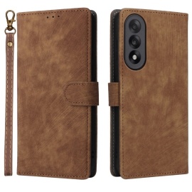 Coverup Book Case met Koord - OnePlus Nord 5 Hoesje - Bruin