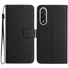 Coverup Rhombus Book Case - OnePlus Nord 5 Hoesje - Zwart