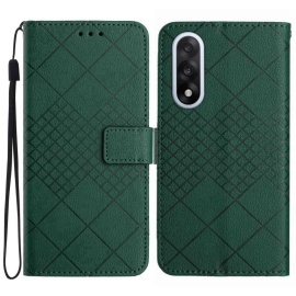 Coverup Rhombus Book Case - OnePlus Nord 5 Hoesje - Groen